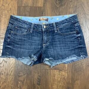Paige Denim Cutoff Jean Shorts